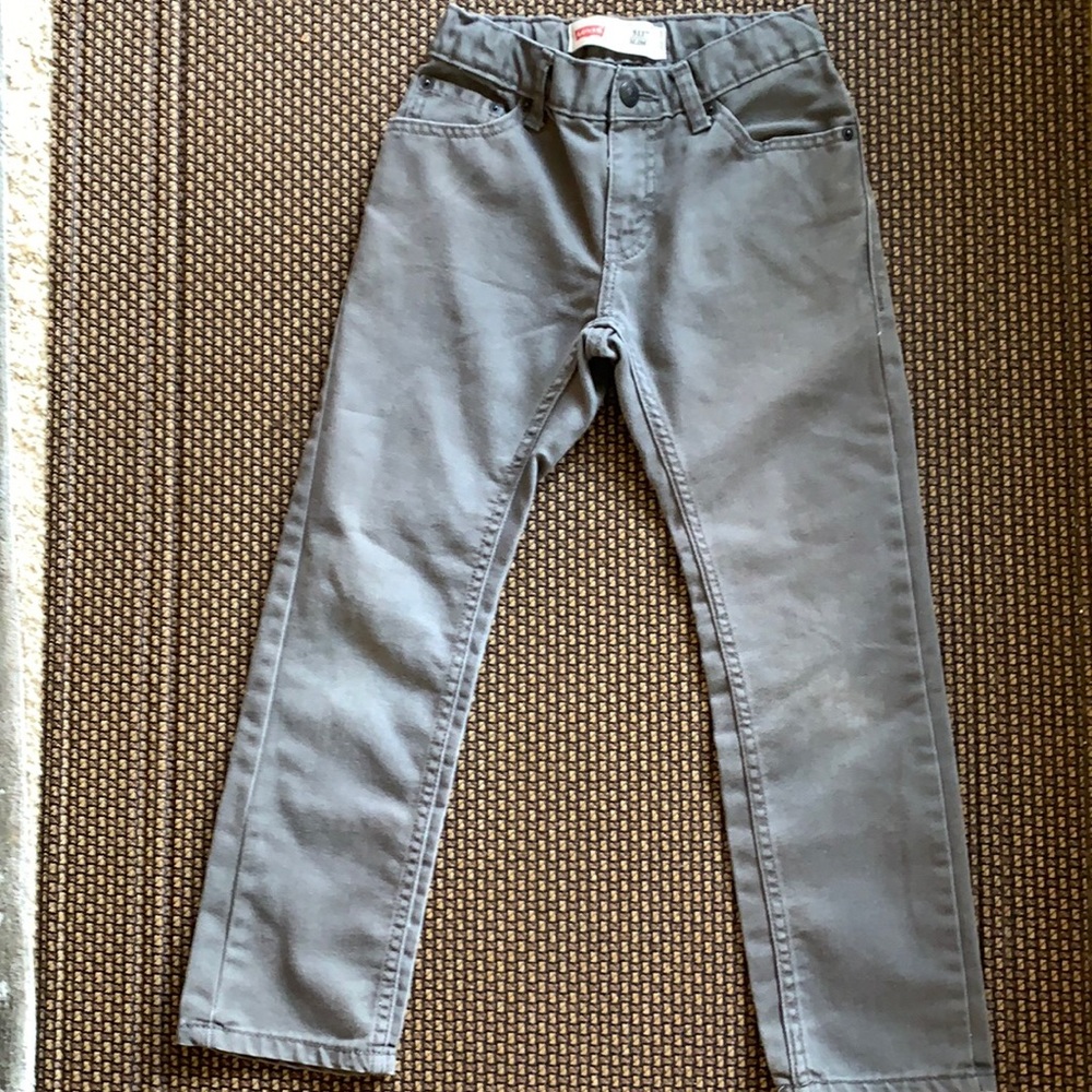 Boys Gray Levis